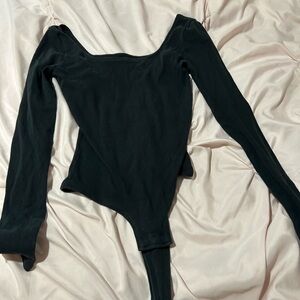 Madewell Black Long Sleeve Top